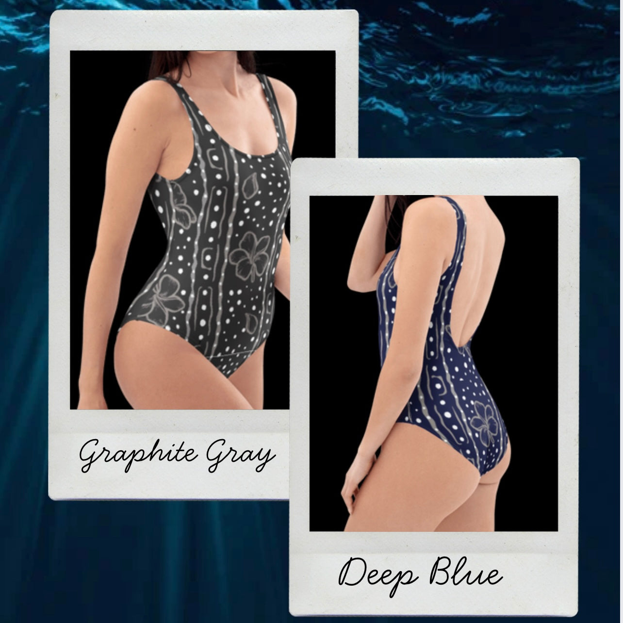 Deep Voyager (Whale Shark) One-Piece Swimwear