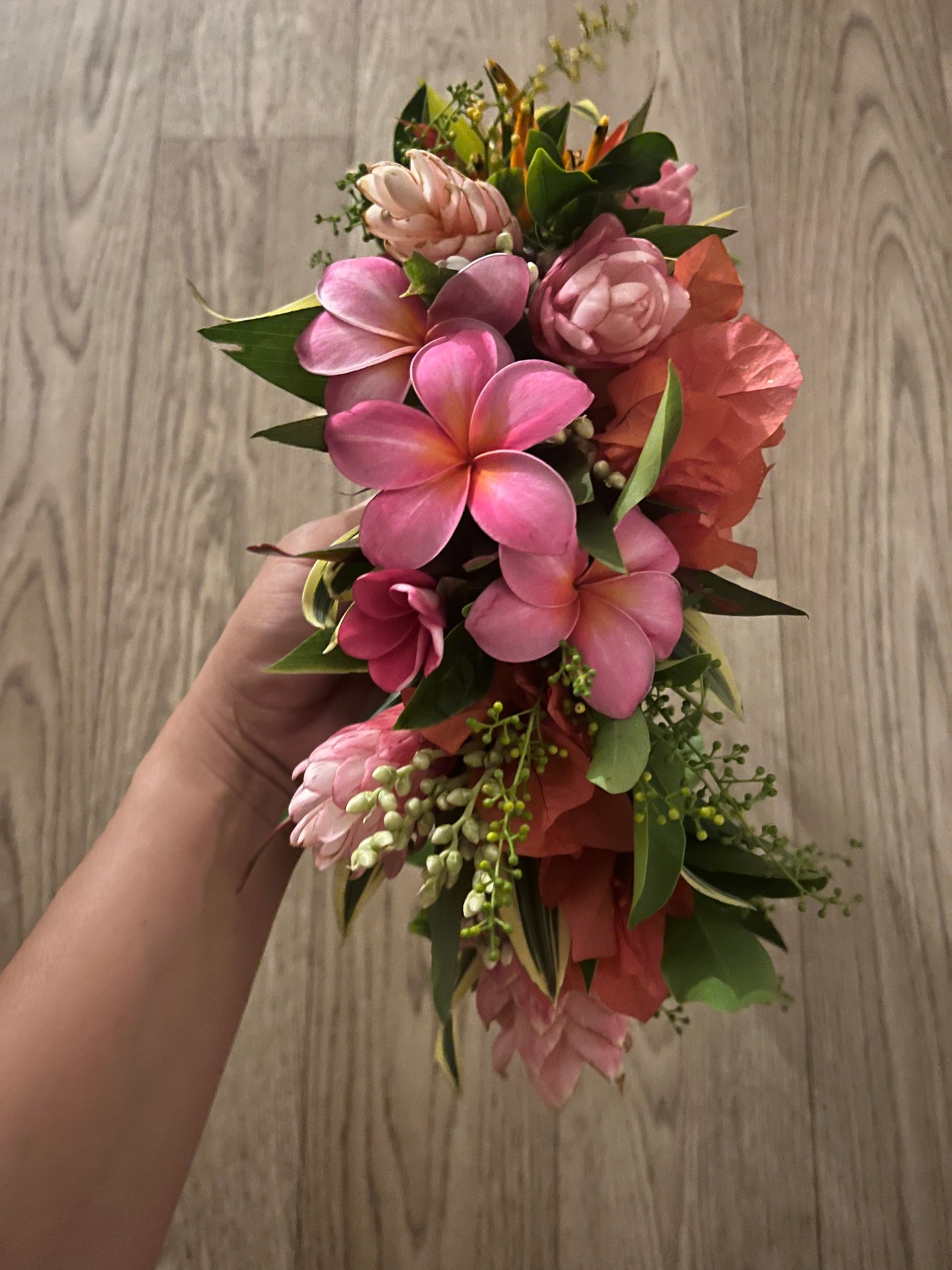 Fresh Tropical Flower Crown (Lei Po’o)