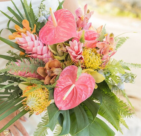 Fresh Tropical Bouquet (Starting Price)