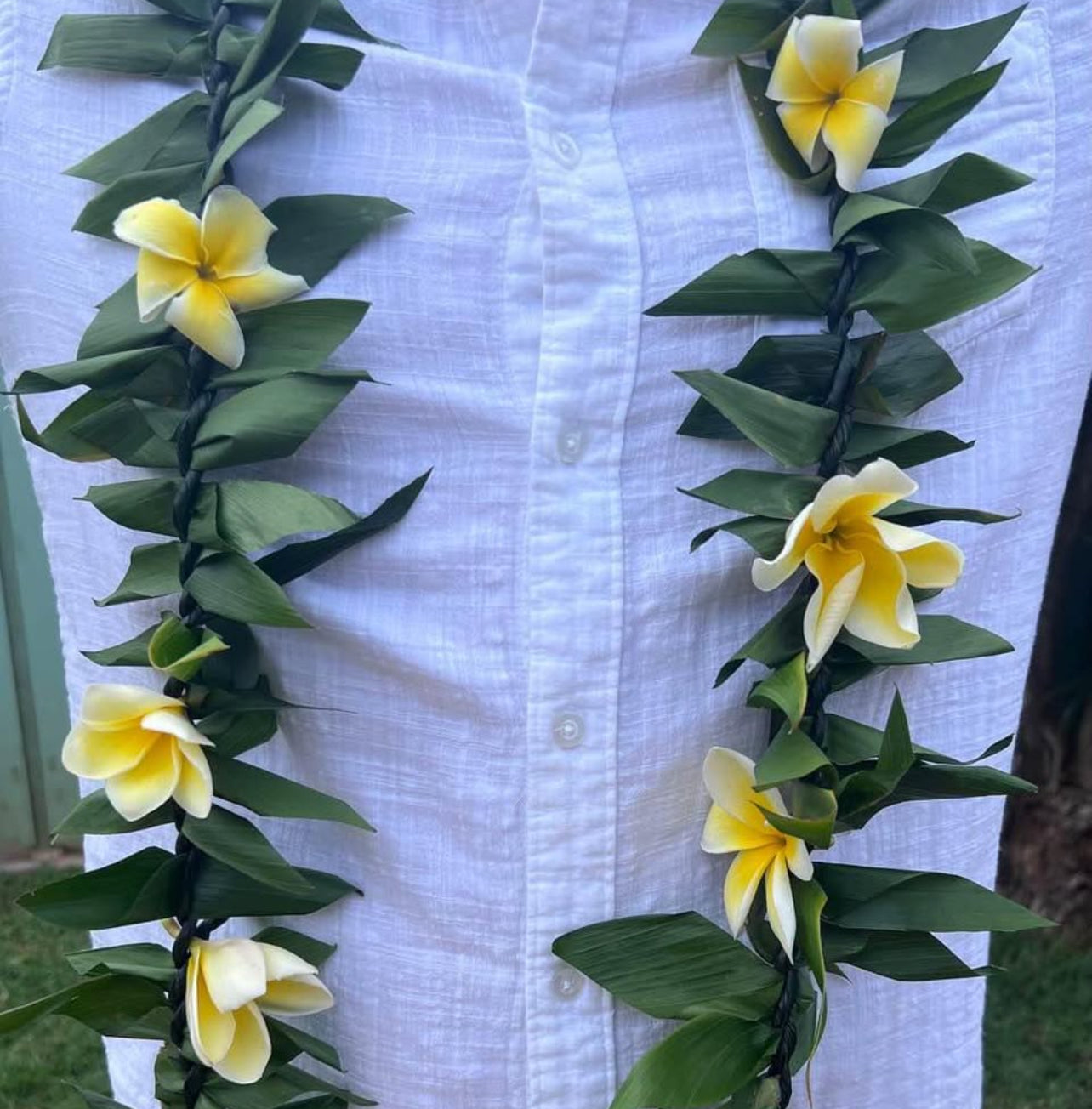 Ti Leaf Leis (Single, Thick, Flowers, or no flowers)