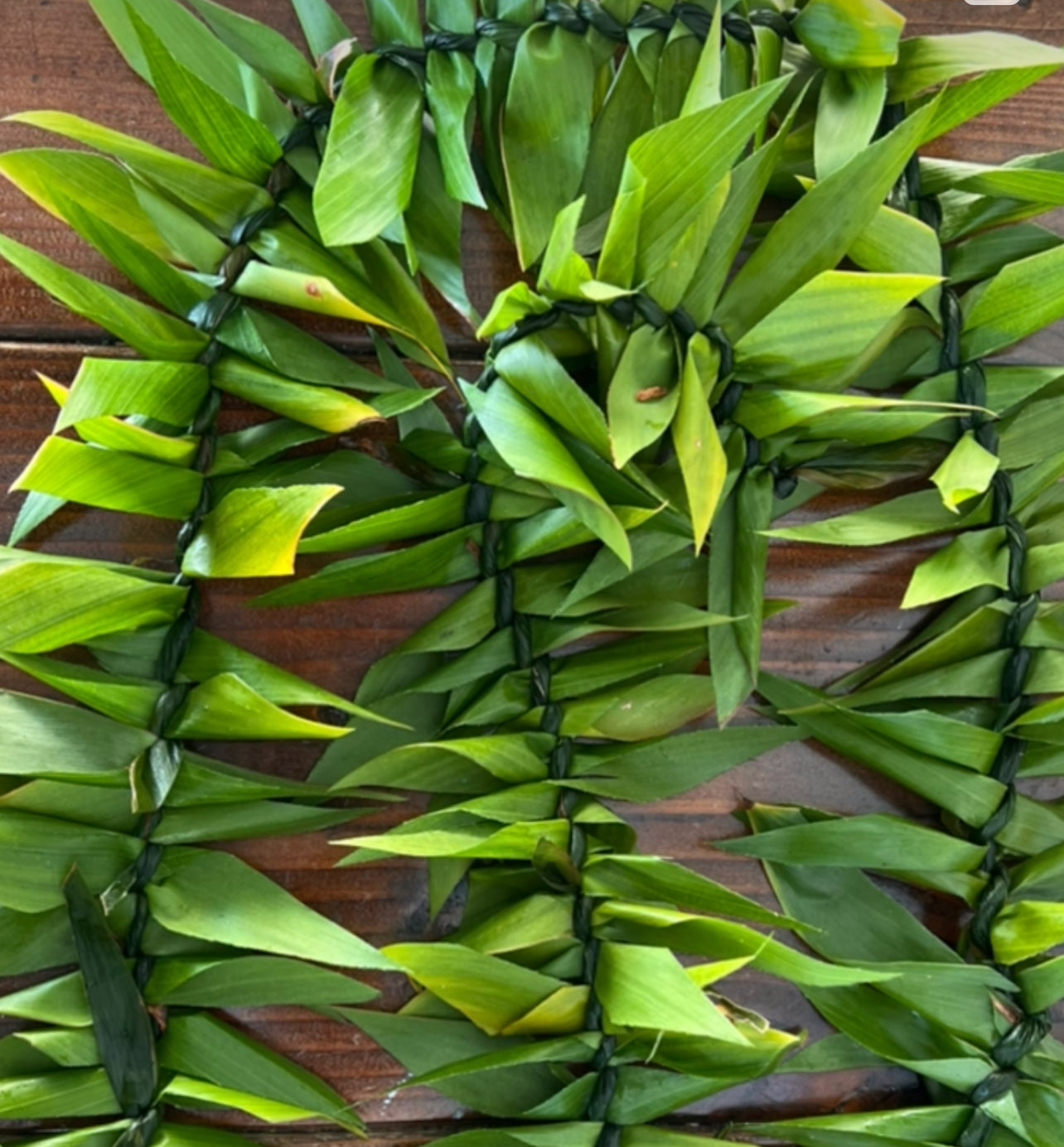 Ti Leaf Leis (Single, Thick, Flowers, or no flowers)