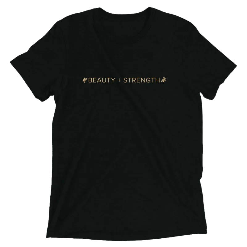 Naupaka Tides Tri-Blend Performance Tee: Beauty + Strength