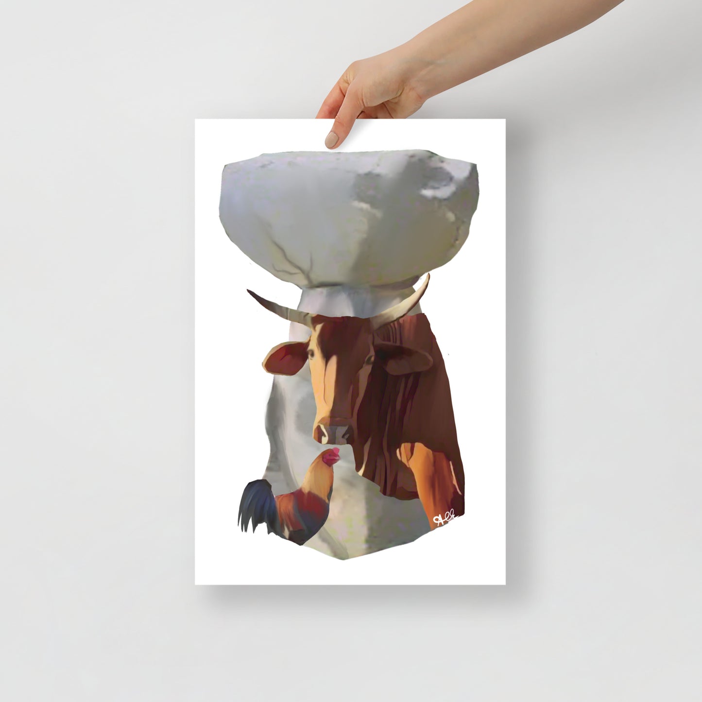 Lancheru Latte Stone Matte Posters