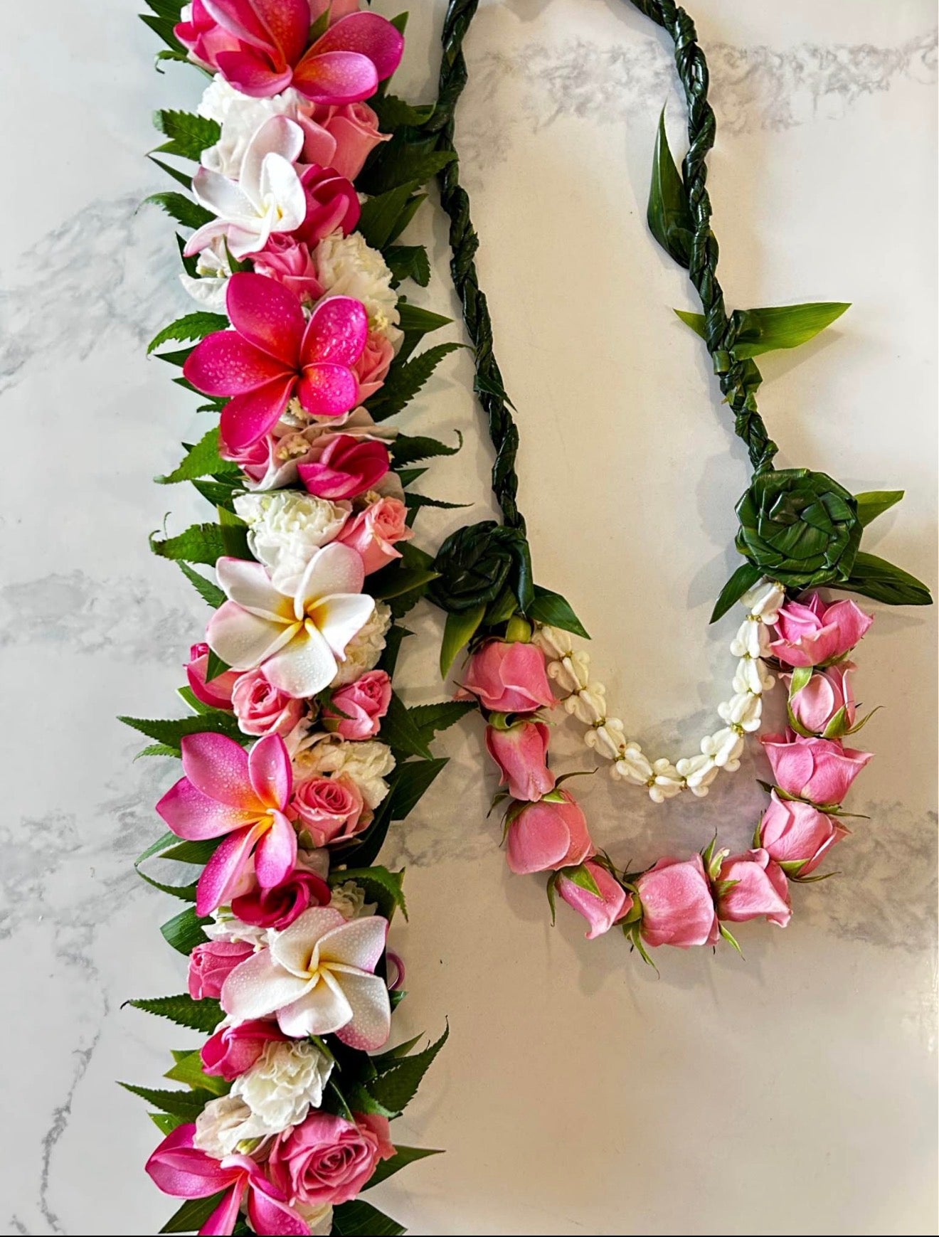 Fresh Tropical Flower Crown, Lei Po’o, Mwaar (O’ahu Only)