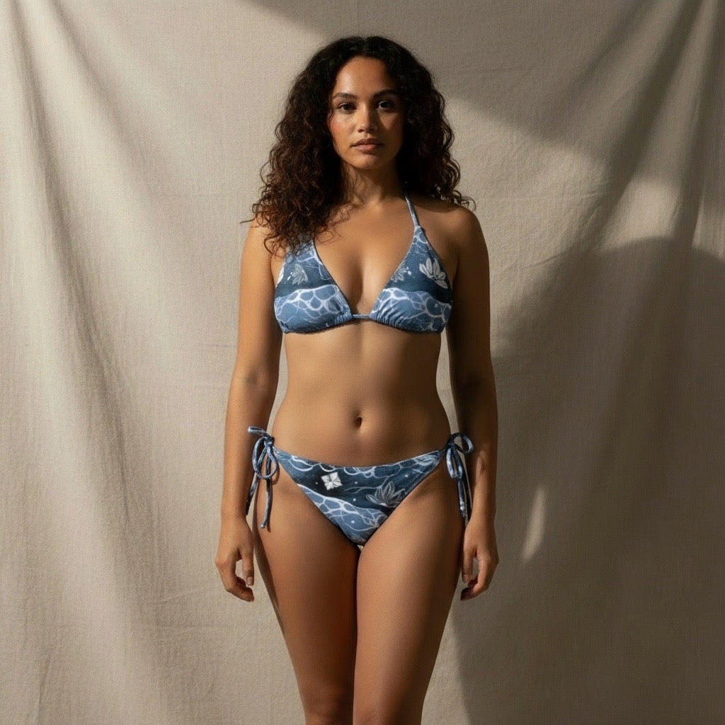 Pacific Waves Recycled 2 Piece Swimwear (3 Colors)