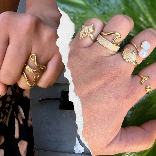 Adjustable Coco Eve Rings