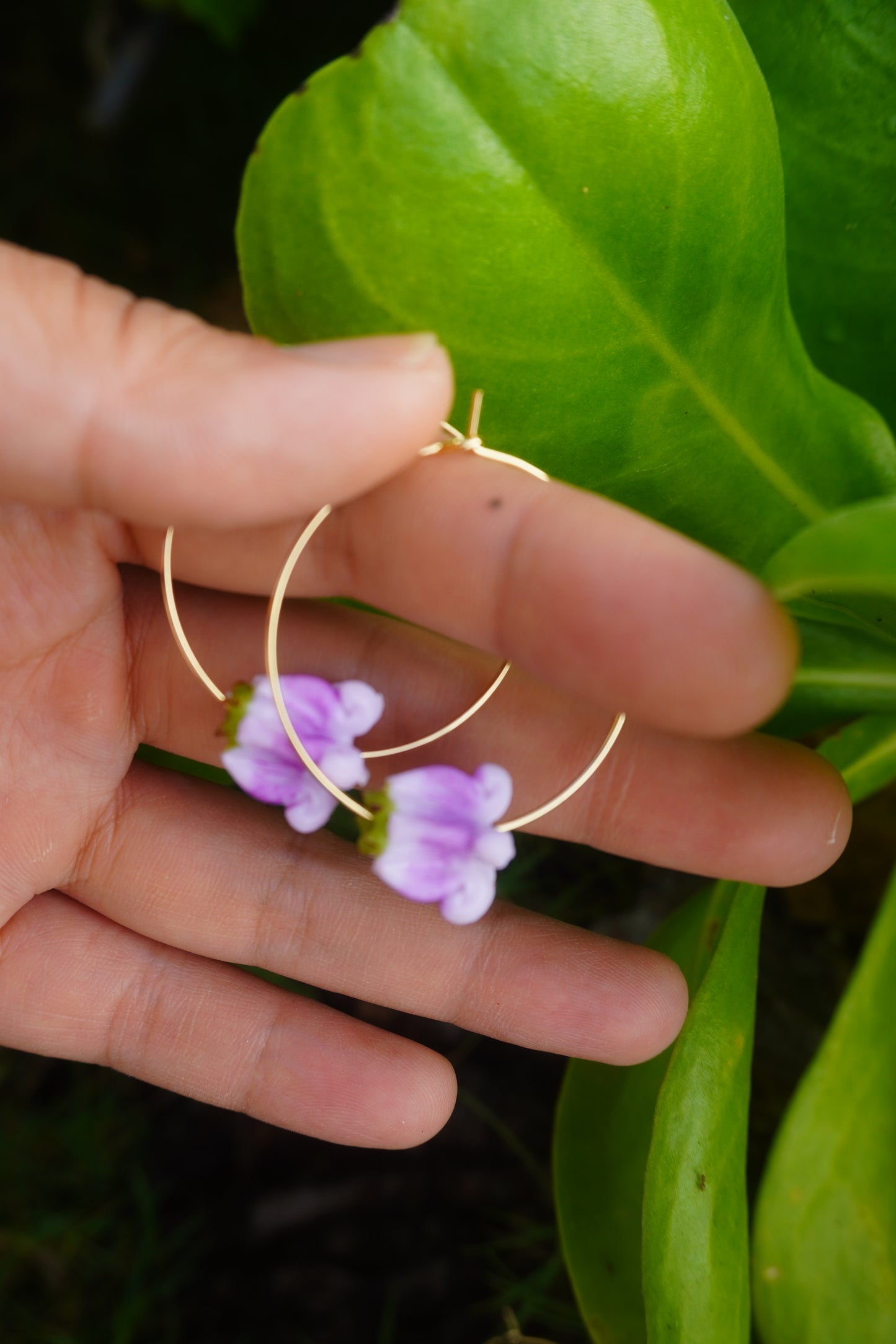 Minimalist Coco Eve Pua Hoops