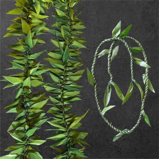 Ti Leaf Leis (Single, Thick, Flowers, or no flowers)