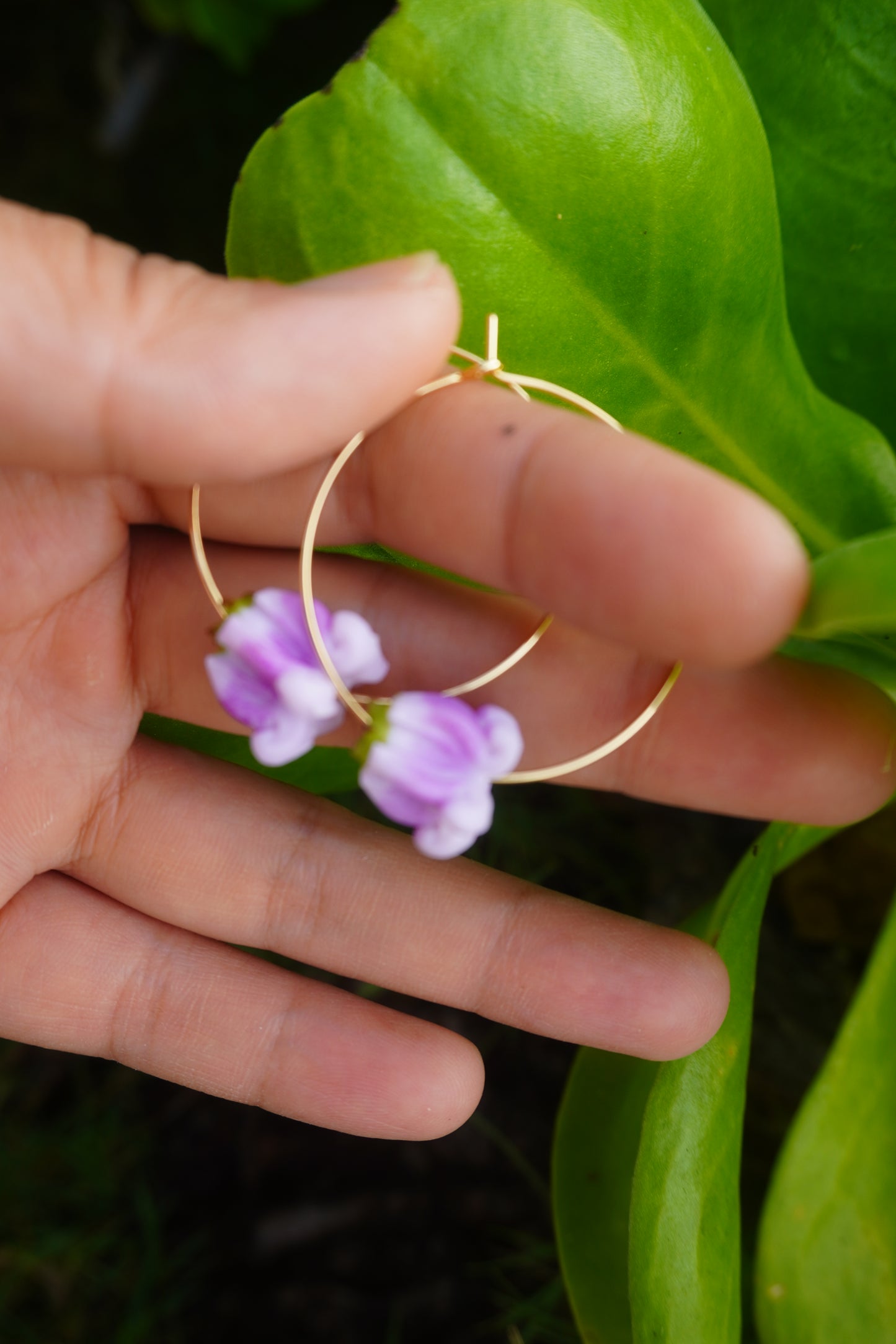 Minimalist Coco Eve Pua Hoops