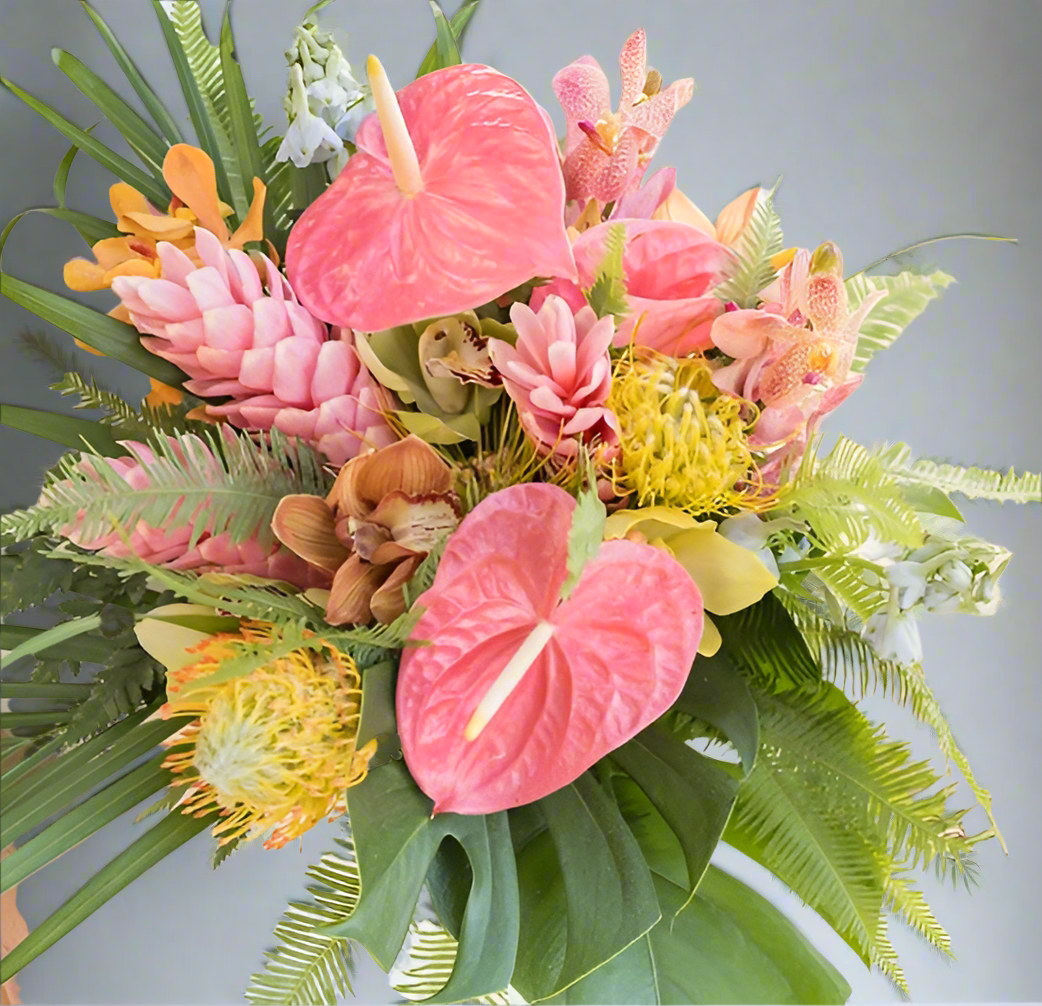 Fresh Tropical Bouquet (Starting Price)