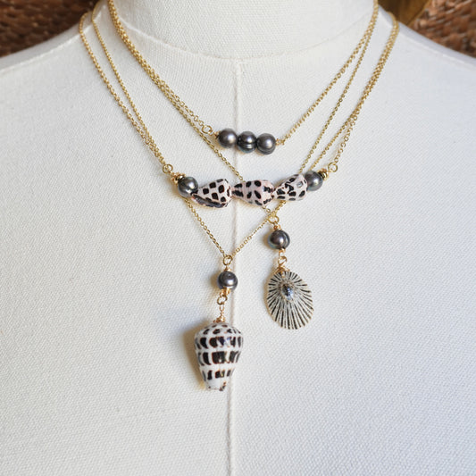 Coco Eve Tahitian Pearl Drop Necklaces