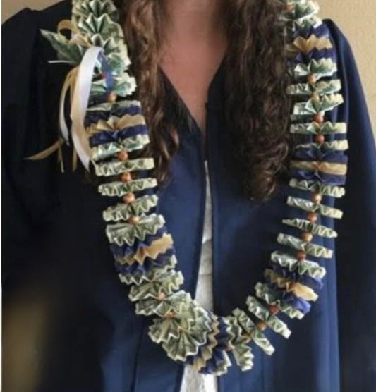 Thick Stacked Money Leis (Prosperity)