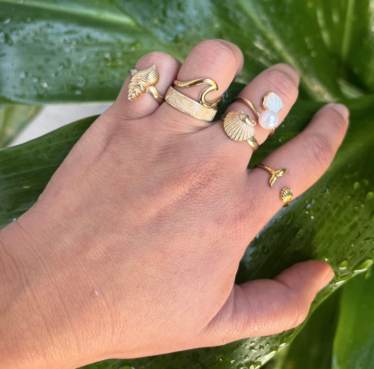 Adjustable Coco Eve Rings