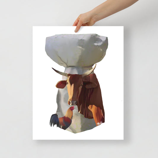 Lancheru Latte Stone Matte Posters Original Art by A&E Island Creative